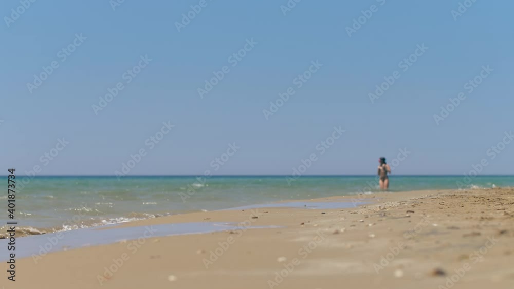 Beautiful beach on Corfu island, Greece. Beautiful beach on Corfu island, Greece.