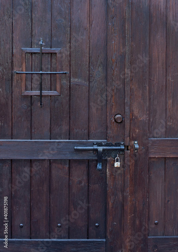 old wooden doors