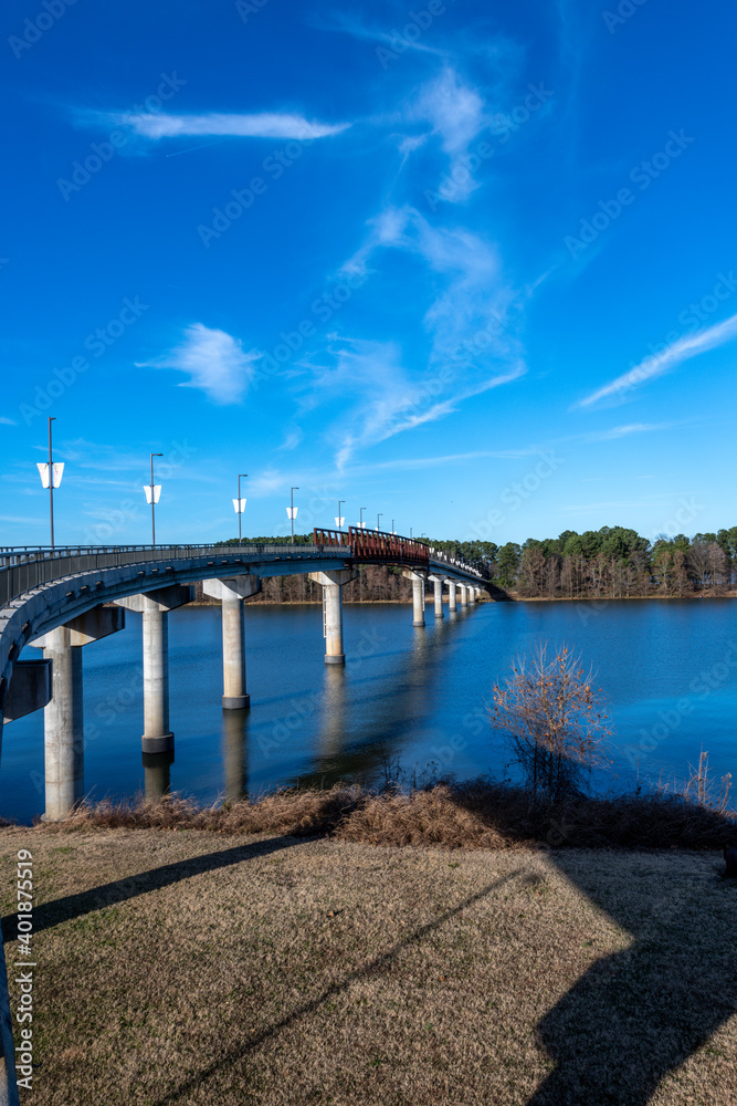 Fototapeta premium bridge over the river