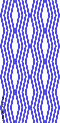 Vector geometric seamless pattern with rhombuses. Monochrome stylish texture.