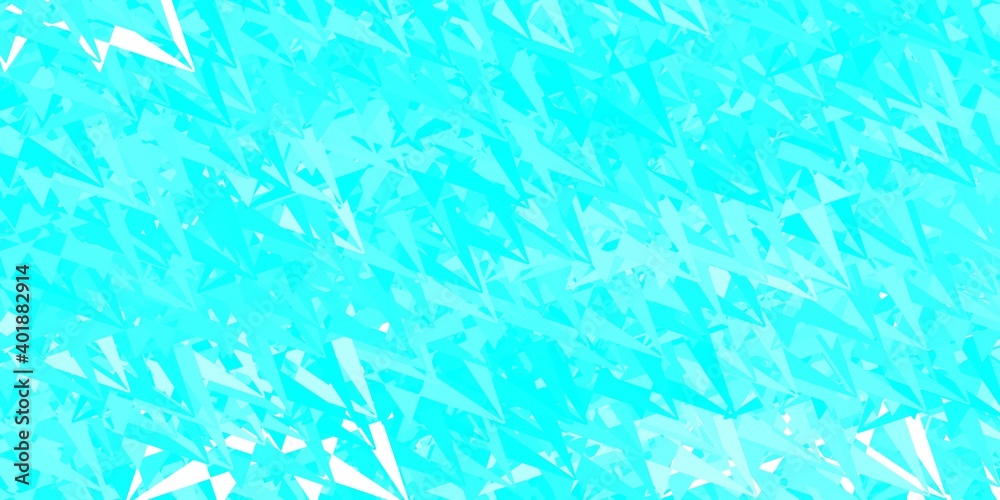 Light blue vector background with triangles. Light blue vector background with triangles.