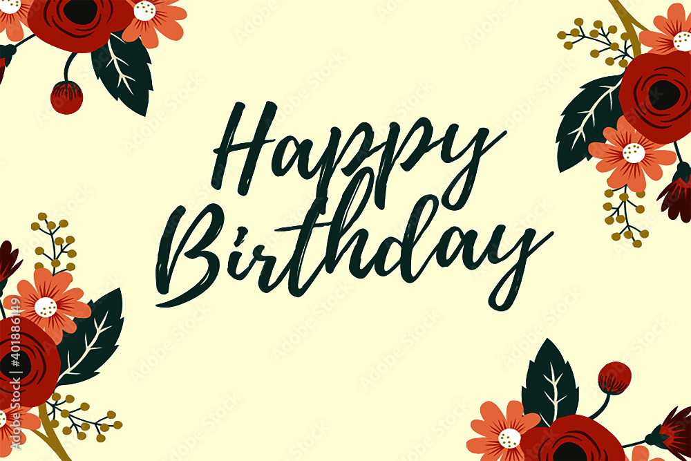 Happy Birthday Wallpaper Hd Flower
