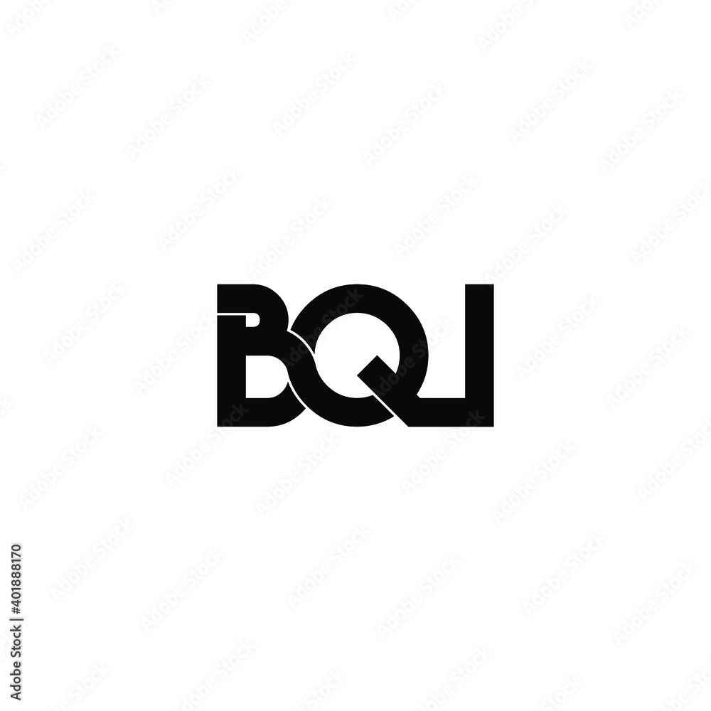 bql letter original monogram logo design