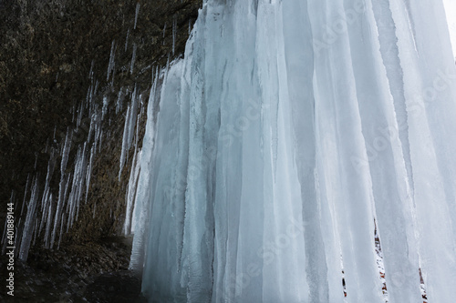 氷瀑，氷，冬 © 周平 小金澤