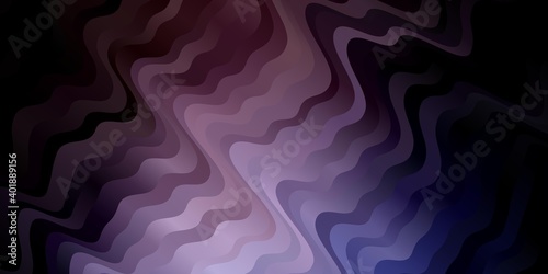 Light Pink, Blue vector background with bows.