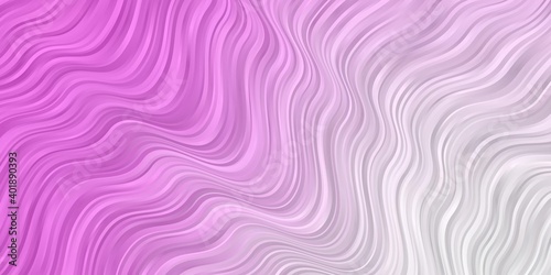 Light Pink vector layout with circular arc.