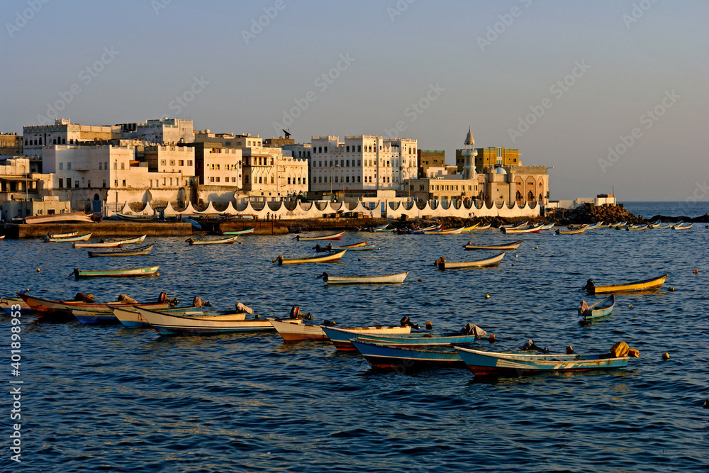 Cidade Al Mukalla. Iemen