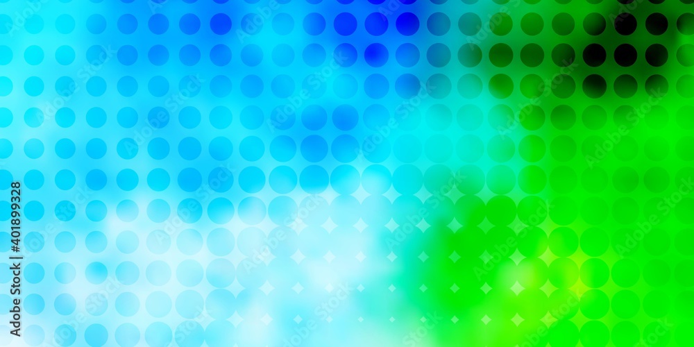 Light Blue, Green vector template with circles. Light Blue, Green vector template with circles.