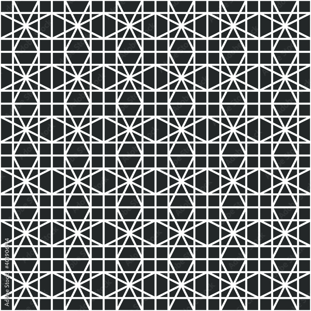 Art deco seamless pattern background.