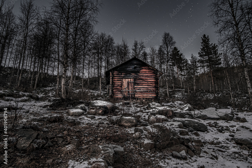 old house in the woods

Lapland