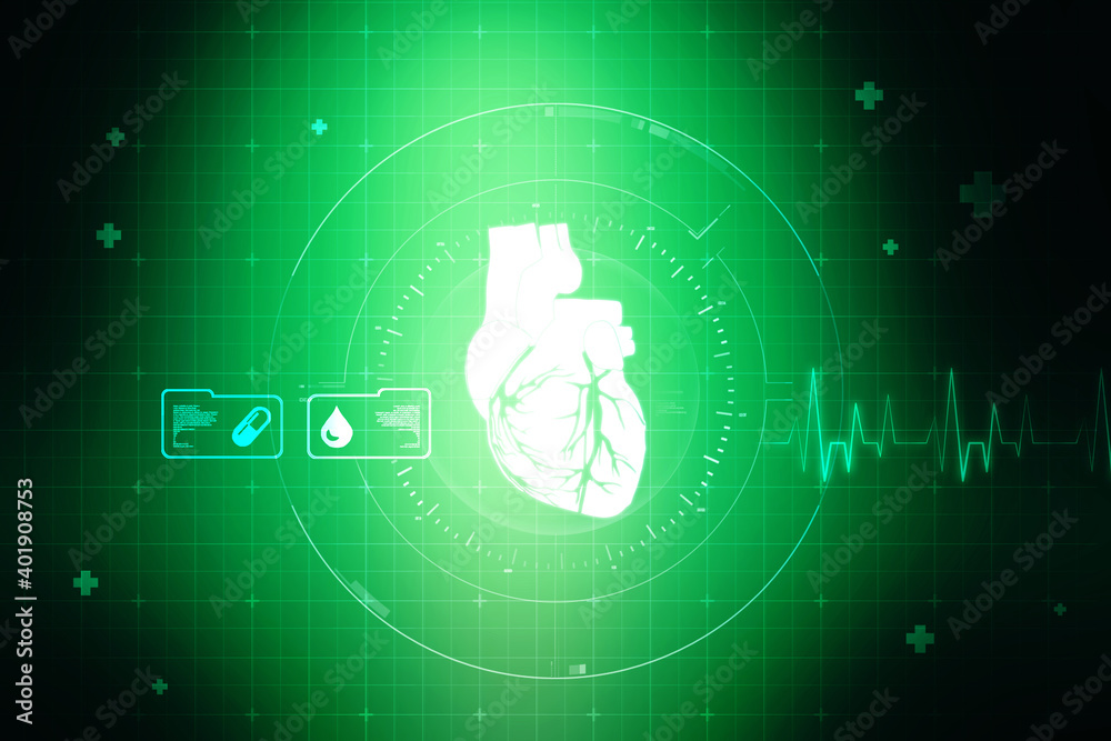 2d illustration Anatomy of Human Heart
2d illustration Anatomy of Human Heart
