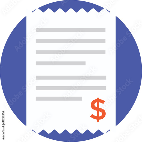 Invoice Flat Icon