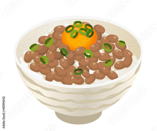 たまご納豆ごはん