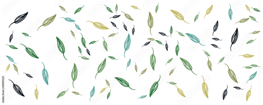 Tropical flowers border seamless pattern in sketch style on white background - hand drawn exotic blooms of monstera, protea, magnolia and plumeria with colorful line contour. Vector illustration Tropical flowers border seamless pattern in sketch style on white background - hand drawn exotic blooms of monstera, protea, magnolia and plumeria with colorful line contour. Vector illustration