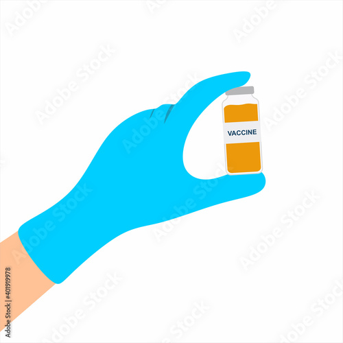 Doctor or scientist hands w...