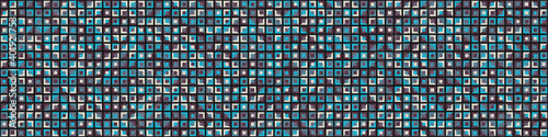 Abstract Geometric Pattern generative computational art illustration