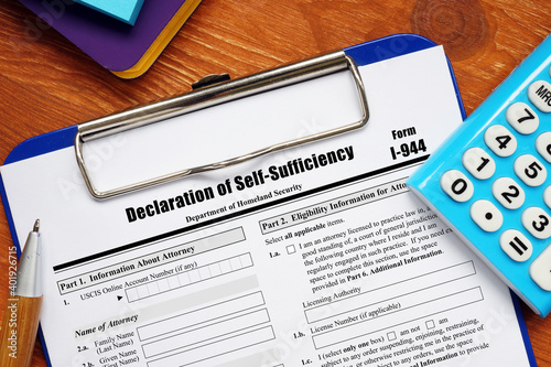 Form I-944 Declaration of Self-Sufficiency