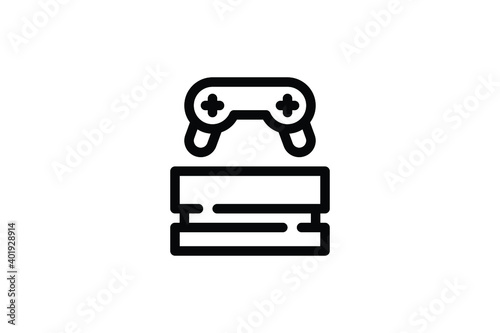 Mall Outline Icon - Playstation