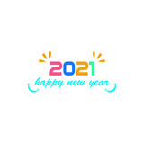 logo happy new year 2021