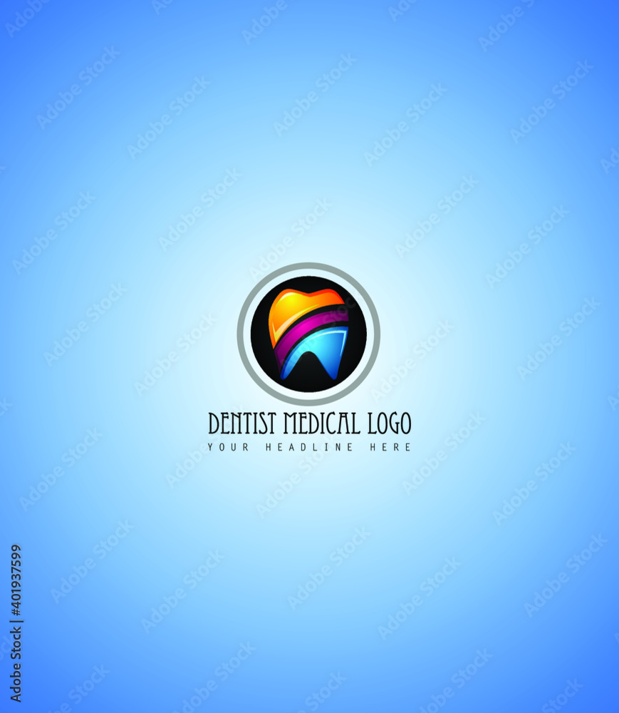 beautiful logo for dental clinic