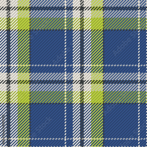 Seamless pattern of scottish tartan plaid. Repeatable background with check fabric texture. Vector backdrop striped textile print.