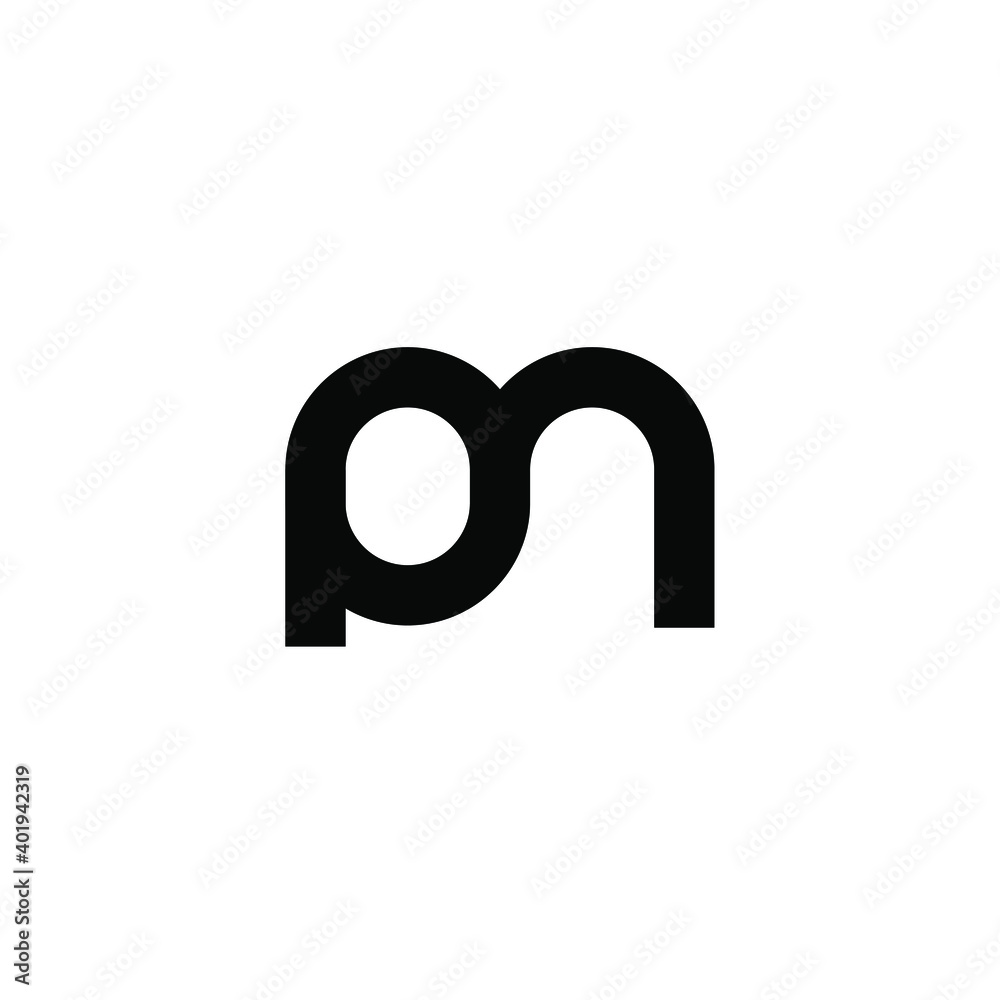 pn pm minimal logo icon design vector isolated design pn pm minimal logo icon design vector isolated design