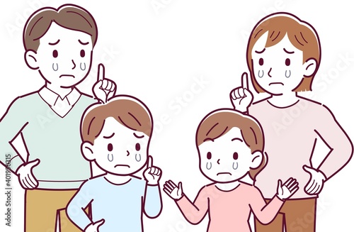 A fun and lively family of four