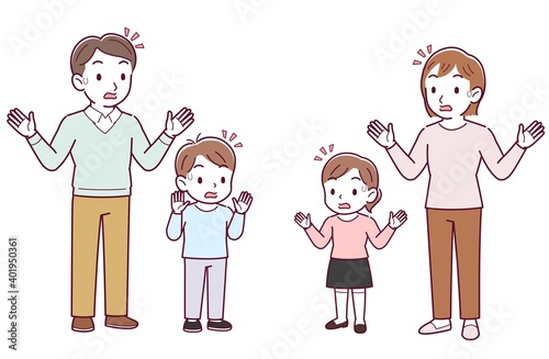 A fun and lively family of four