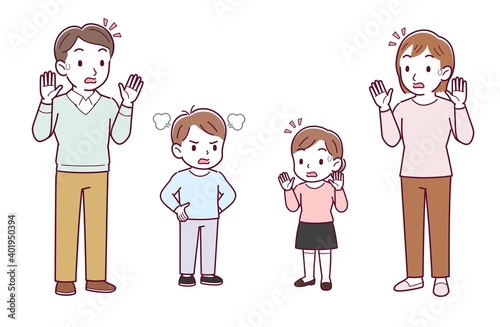 A fun and lively family of four