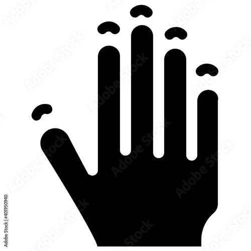 Hand Scanning Vector 