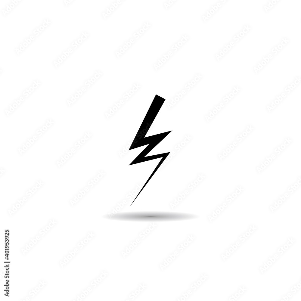 Fototapeta premium Lightning icon