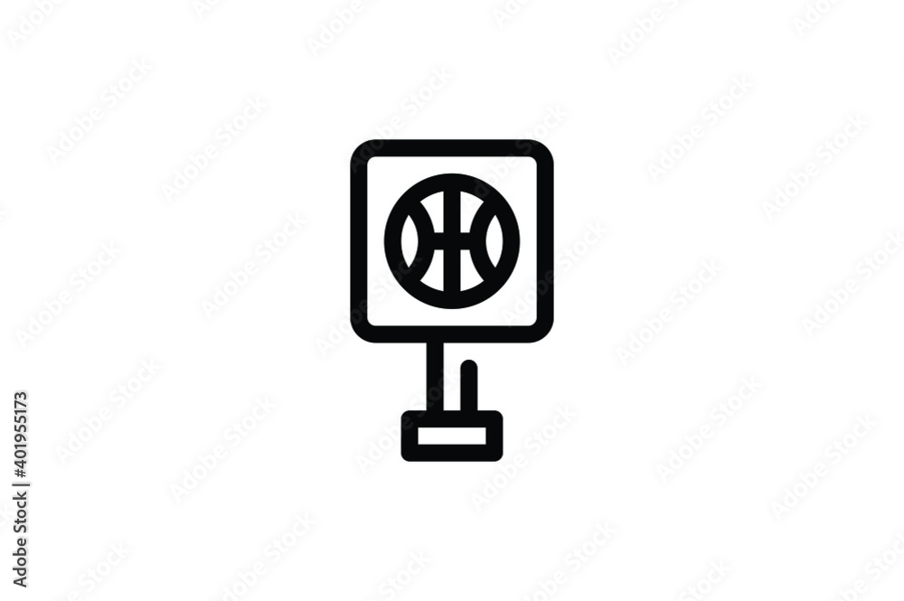 Basketball Outline Icon - Basketball Basketball Outline Icon - Basketball