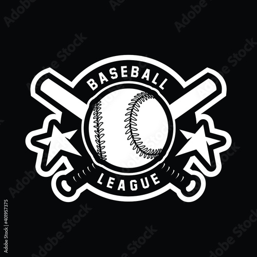 Baseball logo design
