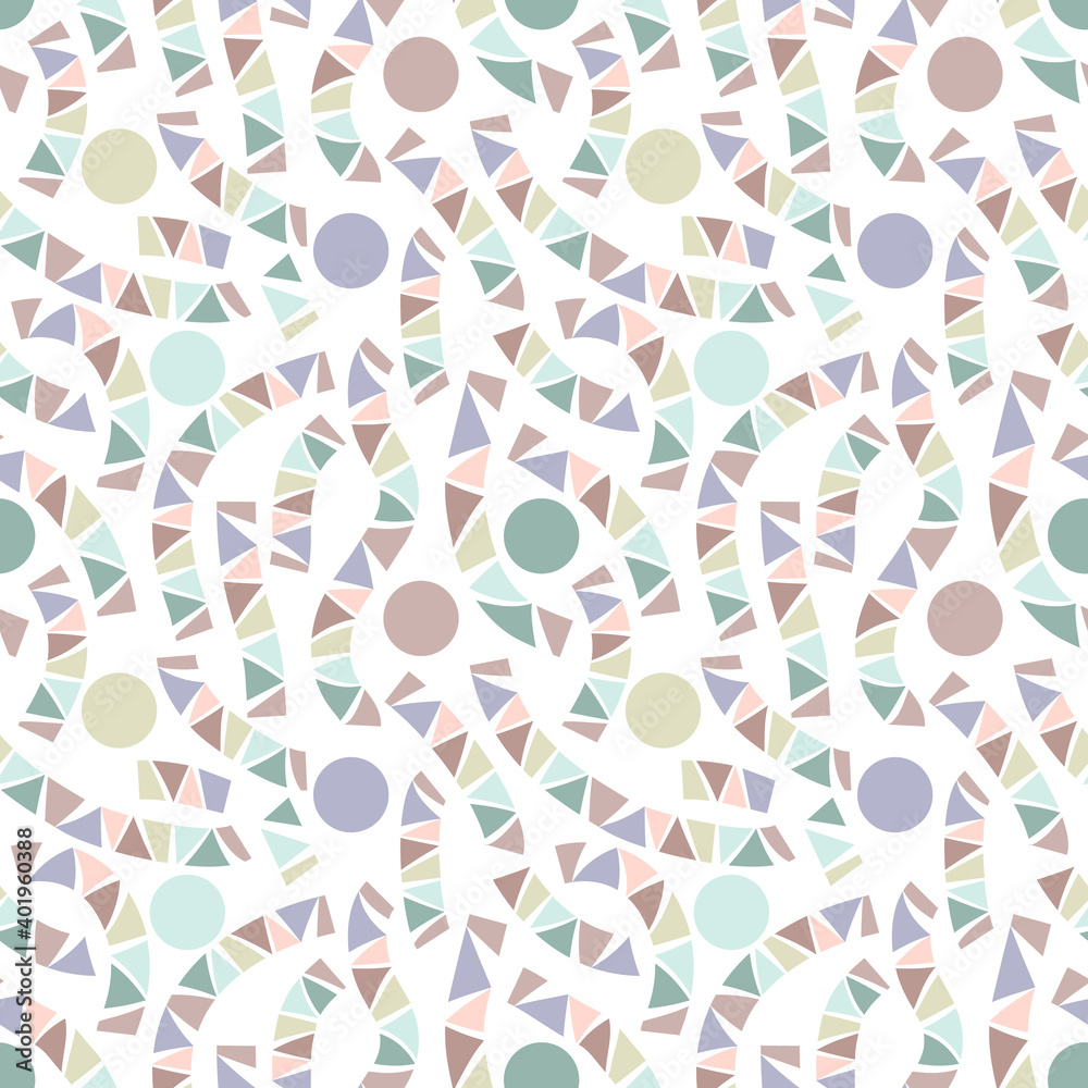 Geometric Seamless Pattern. Vector Background. Geometric Seamless Pattern. Vector Background.
