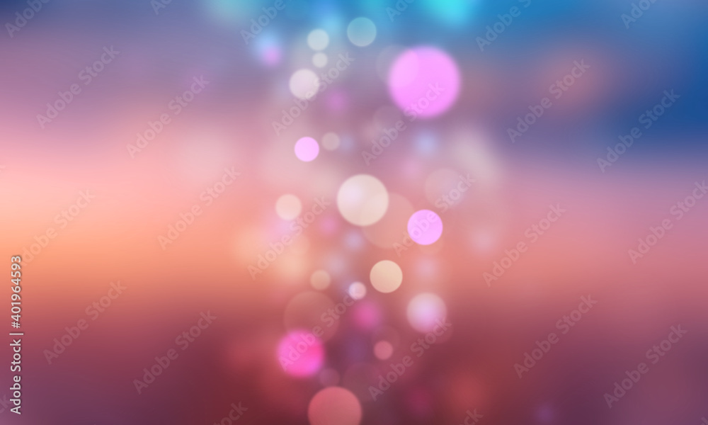 Abstract light bokeh background, Christmas lights, Blurry lights, Glitter sparkle