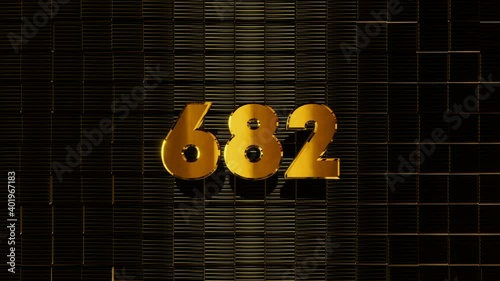 1k Art-Deco Celebration video introduction counter for the reaching 1000 subscribers, followers or likes. Also can be used in marketing, such: lottery, advertisements, discounts and promotions.