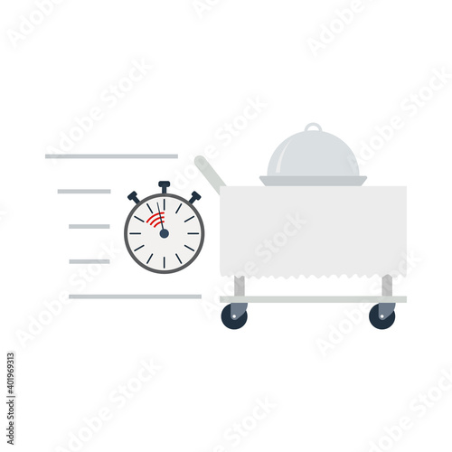 Fast Room Service Icon