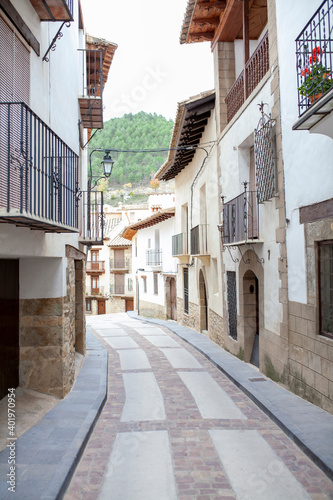 Calle de Rubielos de Mora, Teruel © Ricardo Ferrando