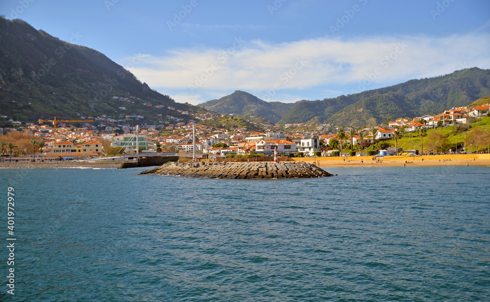 view of the city of Madeira country
