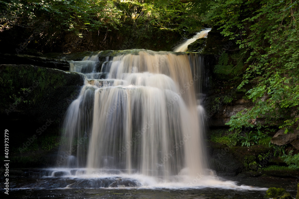 West Burton Falls near Leyburn, North Yorkshire, England, United Kingdom