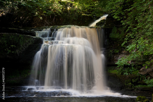 West Burton Falls near Leyburn, North Yorkshire, England, United Kingdom