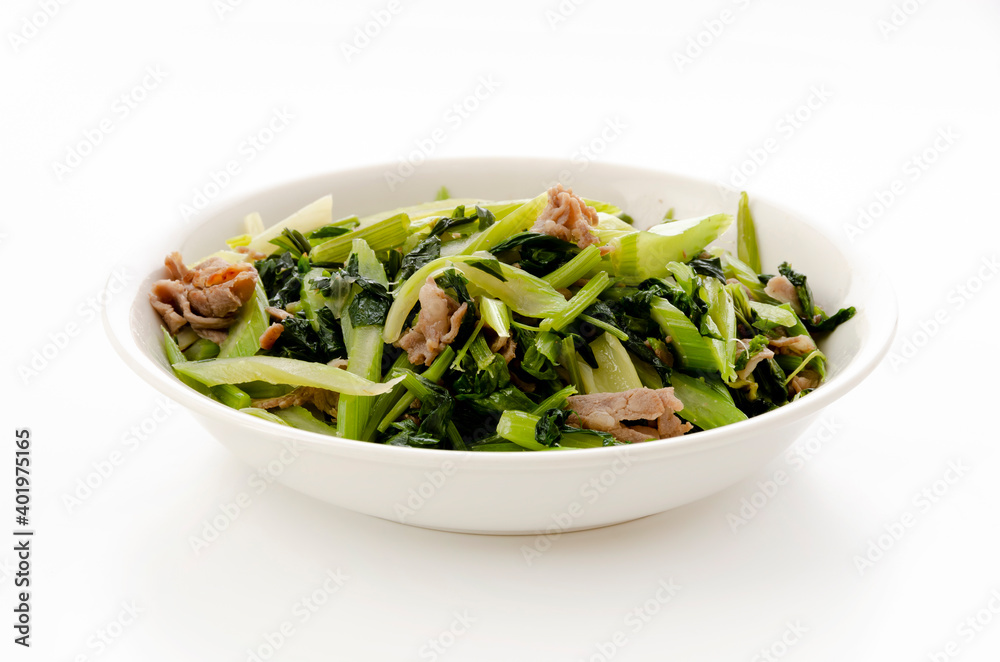 セロリと豚肉の炒め物 セロリと豚肉の炒め物
