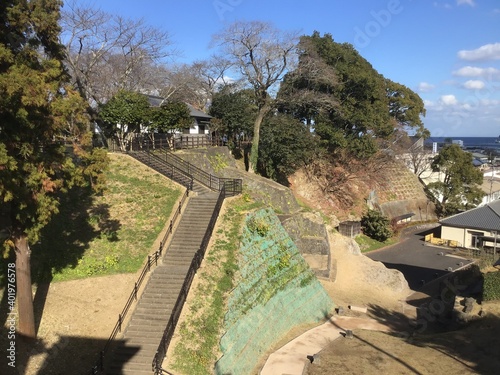 Usuki Castle Ruins in Usuki City photo