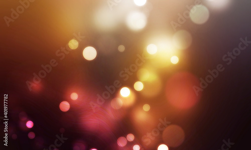Abstract light bokeh background, Christmas lights, Blurry lights, Glitter sparkle 