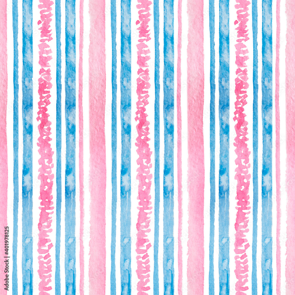 seamless light watercolor striped pattern with blue pink white strips seamless light watercolor striped pattern with blue pink white strips