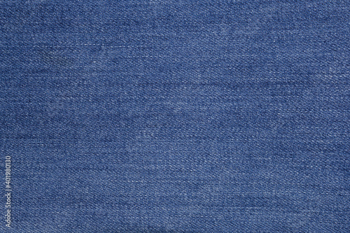 Textile - Fabric Series: Blue Jeans, Close-ups of Details of a pair of jeans trousers Fabric Background © Alek