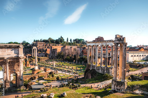 view of the colosseum city
