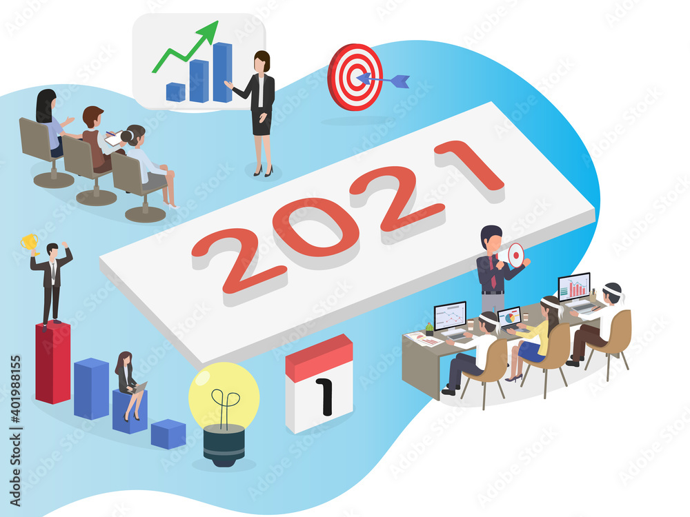 Many companies have goals and business plans for the new year 2021, they want good profit and benefit for our business.