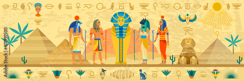 Canvas Print Ancient Egypt