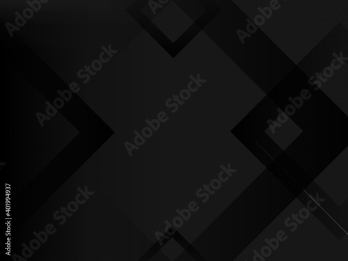 Dark geometric black abstract background elegent design pattern photo